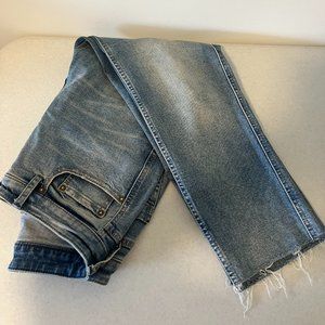 Free People | CRVY High-Rise Vintage Straight Jeans | Size 28